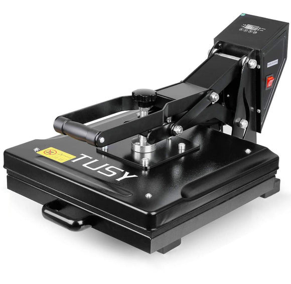 TUSY Heat Press Machine 15x15 inch Digital Industrial Sublimation Printer Press Heat Transfer Machine for T Shirts