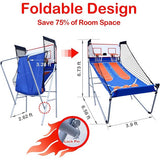 Foldable Indoor Basketball Game