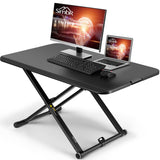 SIMBR Standing Desk Converter 30 inch, Height Adjustable Sit to Stand Desk, Stand Up Desk Riser, Standing Desk for Laptop, Computer Desk for Home