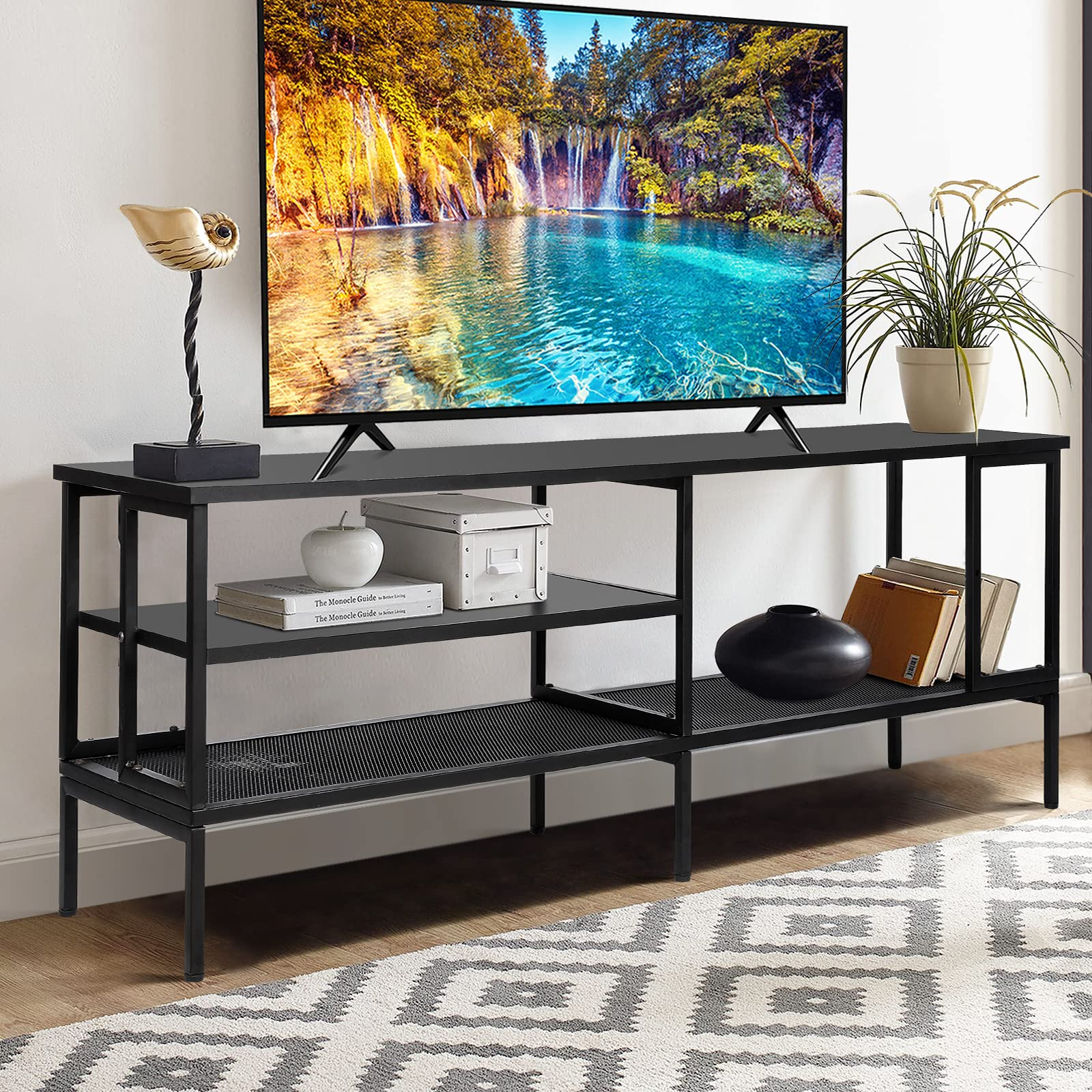 Metal entertainment unit deals