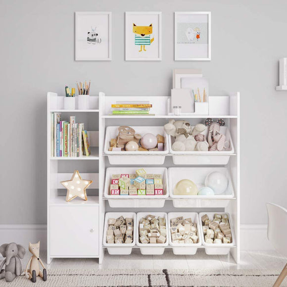 Toy Storage Organizer with Shelf 01