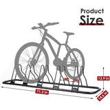 5 Bicycle Floor Parking Adjustable Storage Stand. Bike Parking Rack Stand,for Mountain MTB and Road Bike Indoor/ Nook Garage Storage