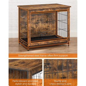 Dog Crate Furniture, Side End Table,Small