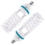 SMOOL Light Bulbs Lamps Full Spectrum Spiral Bulb 2 Packs