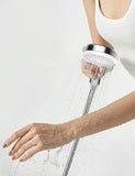 SMOOL High Pressure Hand-held Shower, High Pressure Spray and Anti-limescale Function, Universal Shower Head, Chrome